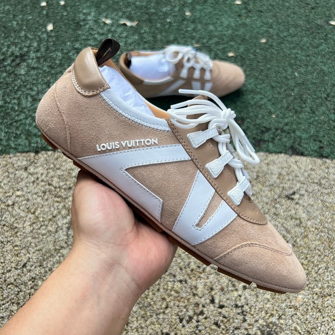 Louis Vuitton Fastlane Sneaker Beige White
