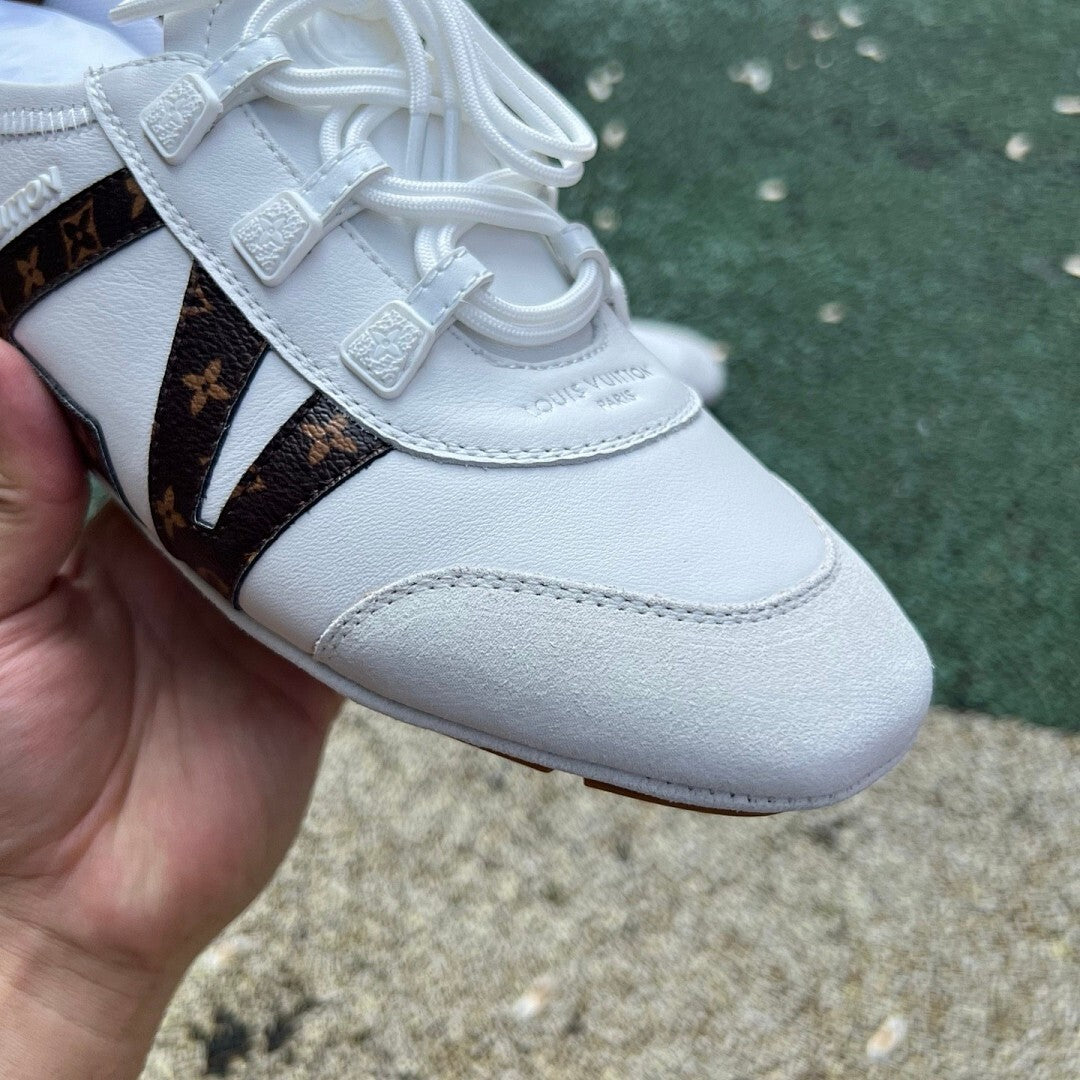 Louis Vuitton Run Away Sneaker White Monogram Canvas