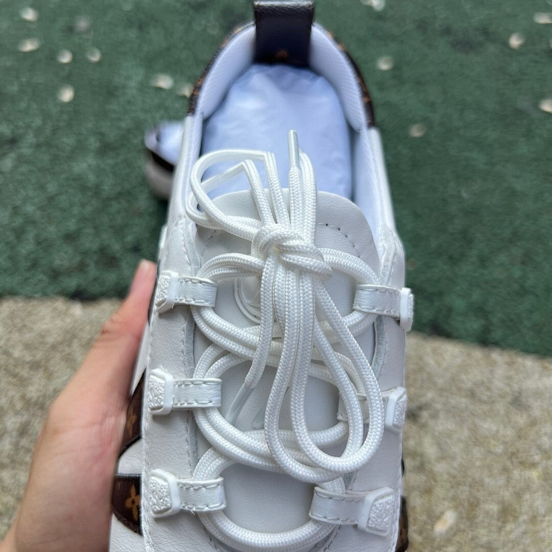 Louis Vuitton Run Away Sneaker White Monogram Canvas