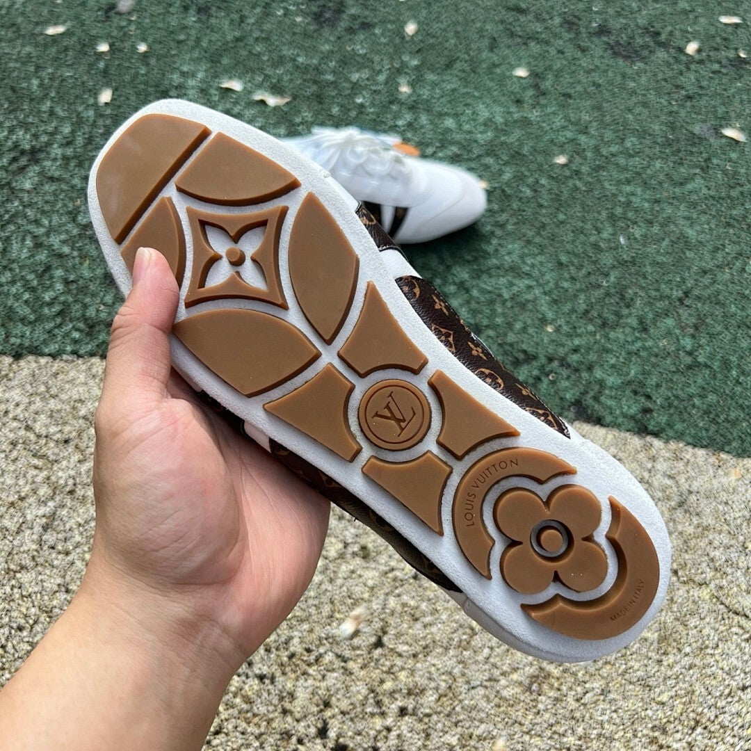 Louis Vuitton Run Away Sneaker White Monogram Canvas
