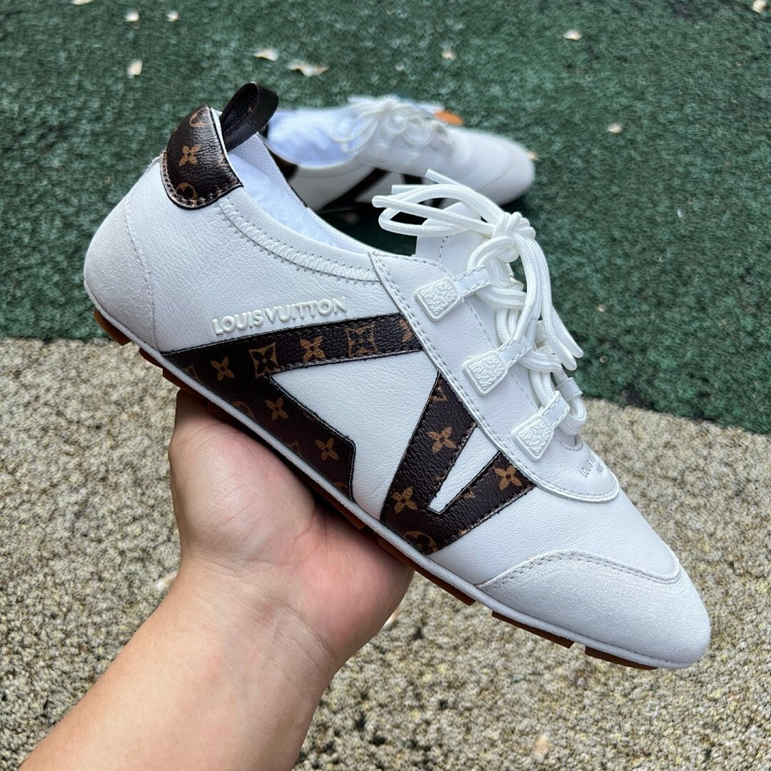 Louis Vuitton Run Away Sneaker White Monogram Canvas