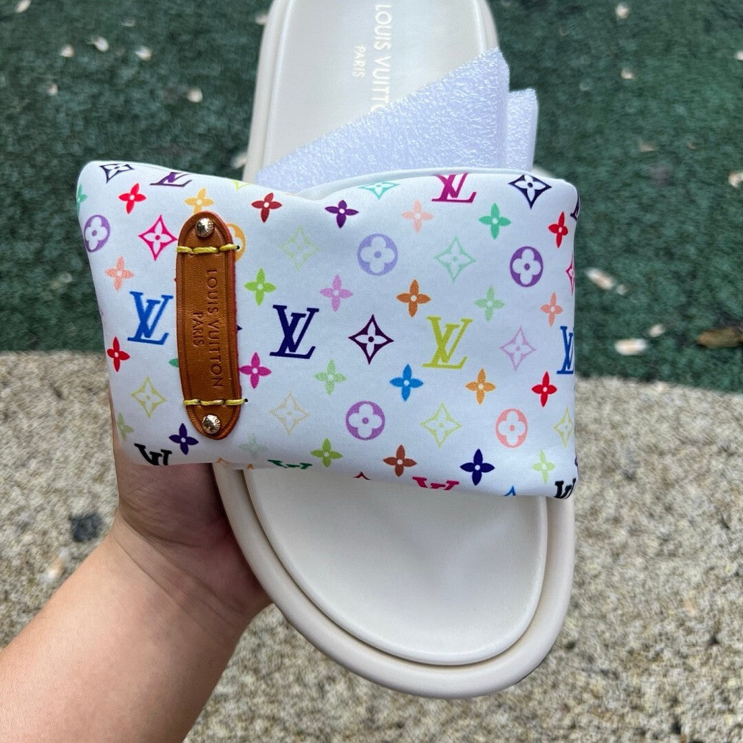 Louis Vuitton Pool Pillow Comfort Slide Sandal Multicolor Monogram