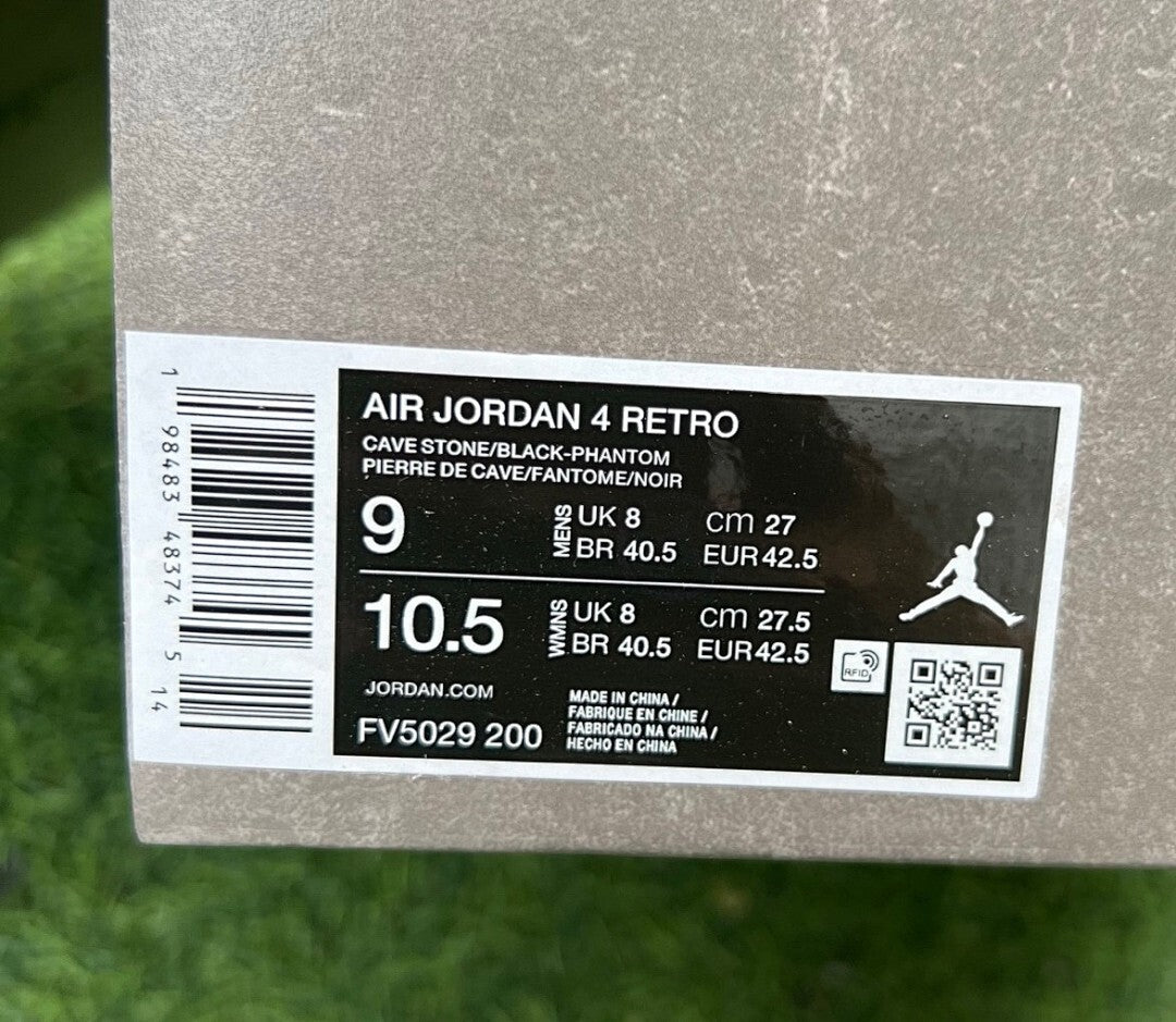 Nike Air Jordan 4 Retro Cool Grey 308497-007