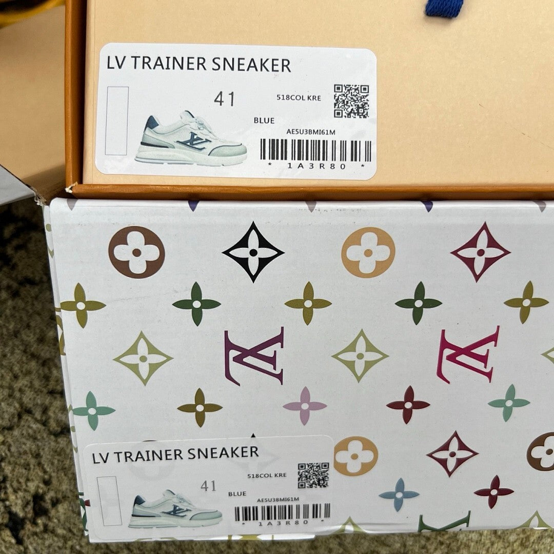 Louis Vuitton LV Runner Tatic Sneaker White, Grey and Blue