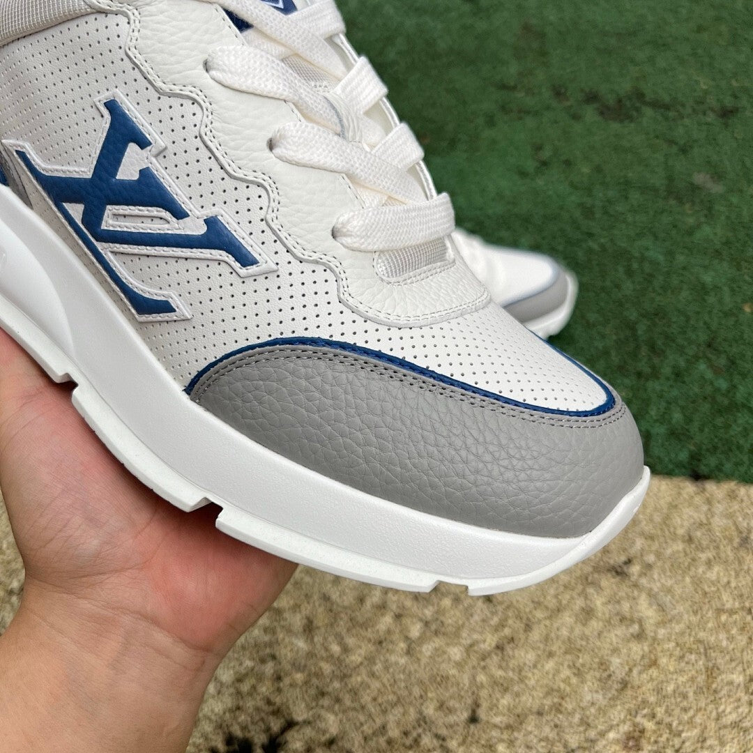 Louis Vuitton LV Runner Tatic Sneaker White, Grey and Blue