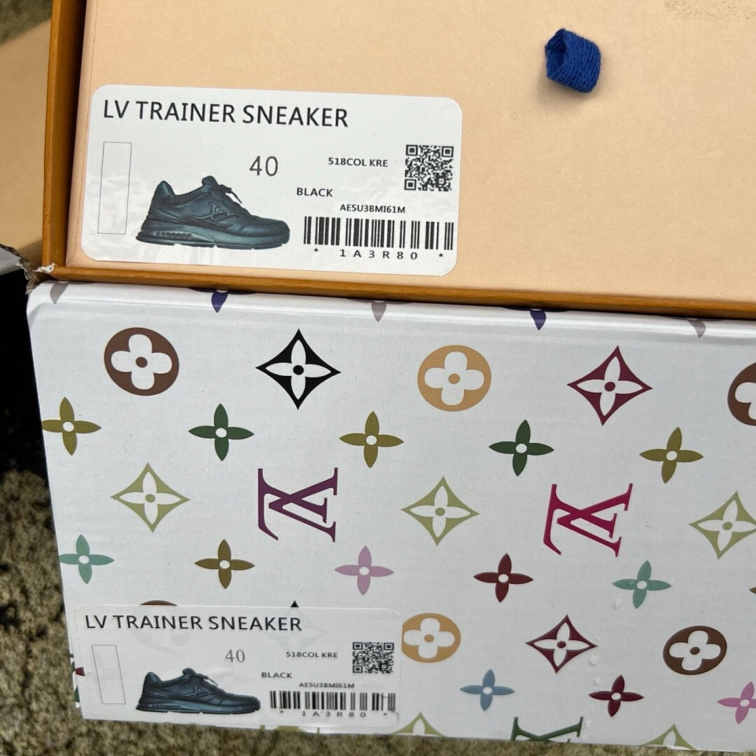 Louis Vuitton Run Away Sneaker Black