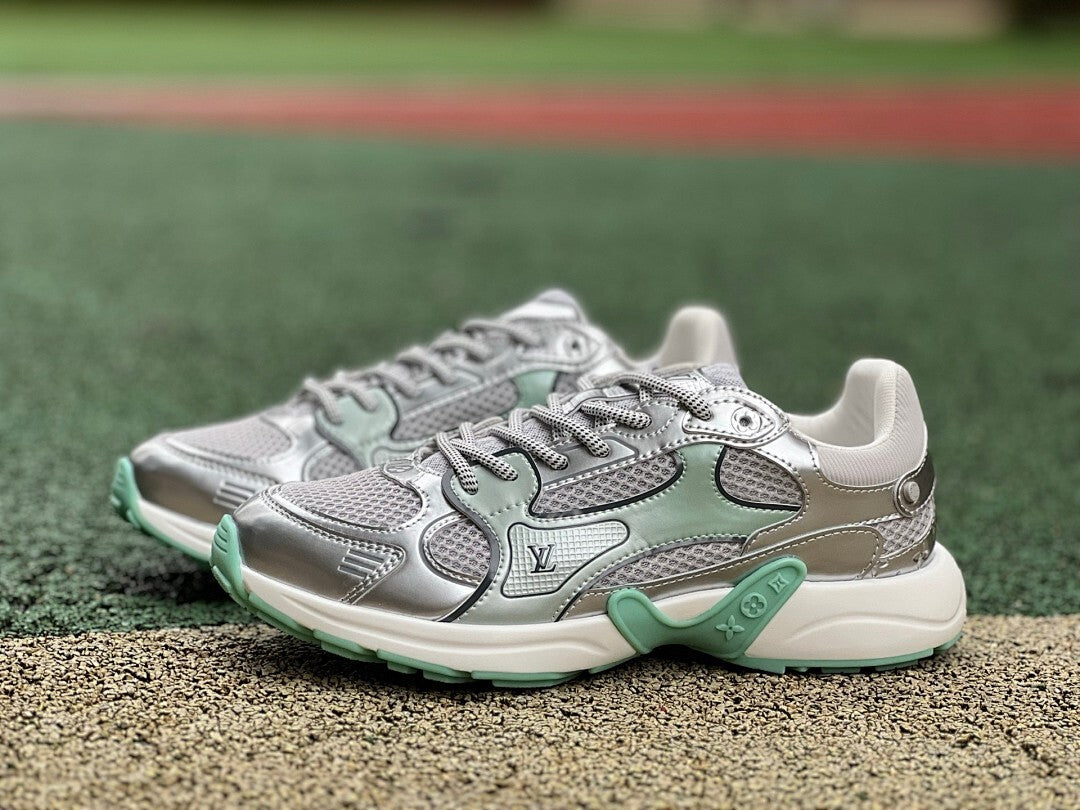 Louis Vuitton LV Archlight Trainer Silver Mint Green