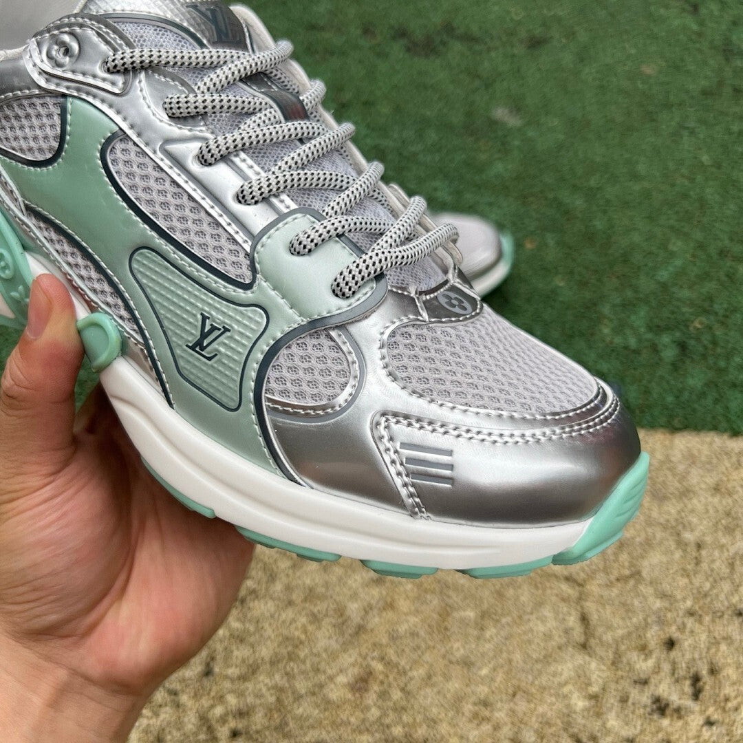 Louis Vuitton LV Archlight Trainer Silver Mint Green