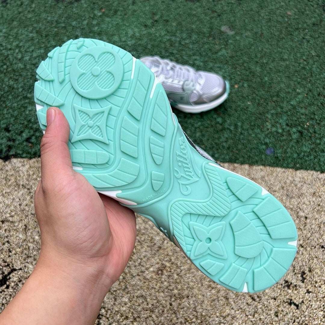Louis Vuitton LV Archlight Trainer Silver Mint Green