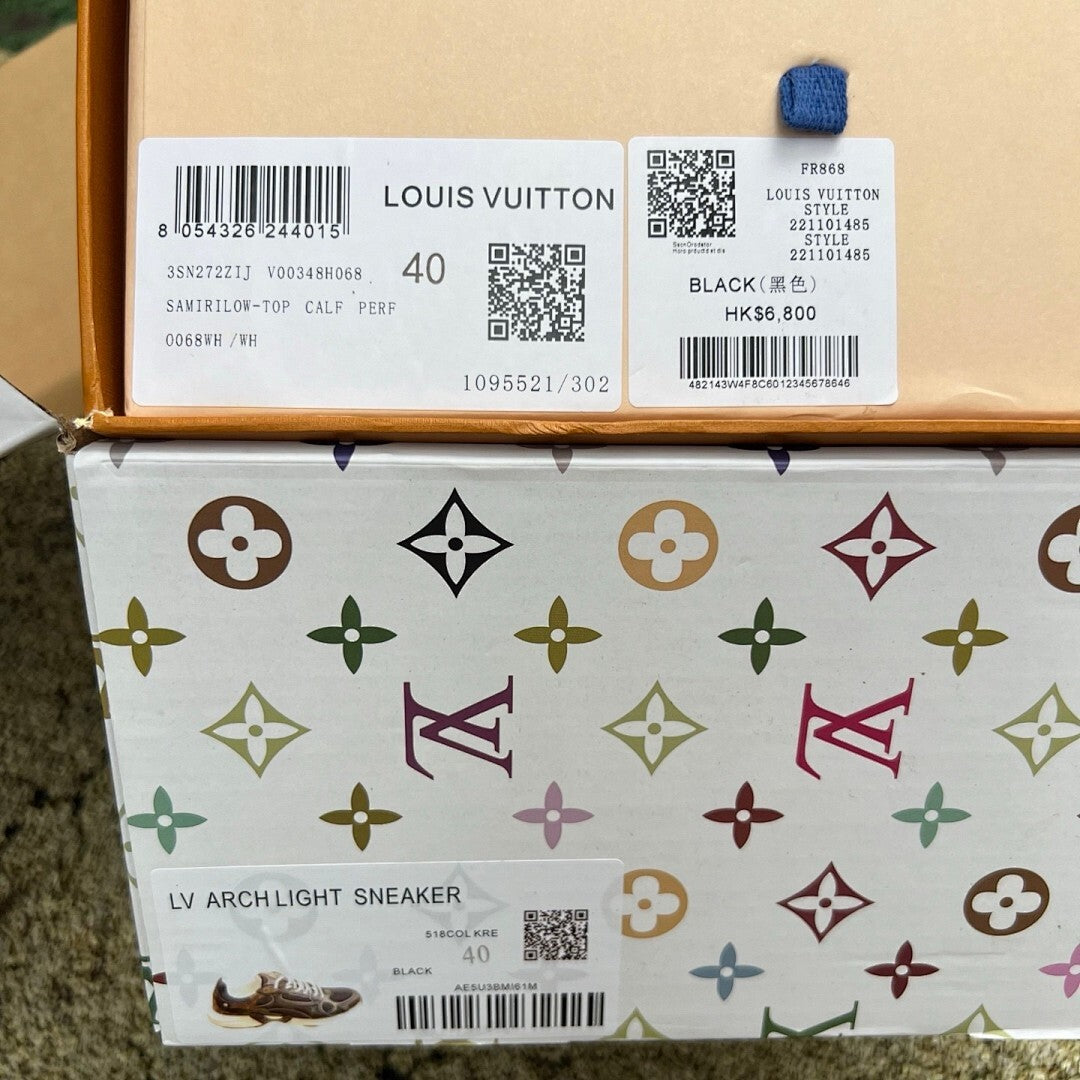 Louis Vuitton Run Away Pulse Sneaker Black Monogram 1A4Q2N