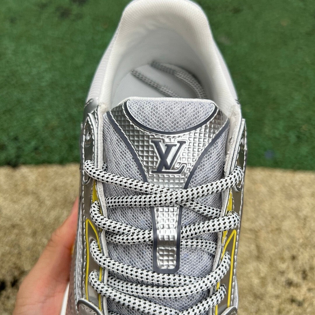 Louis Vuitton LV Runner Tatic Sneaker 1AA69R Silver Yellow