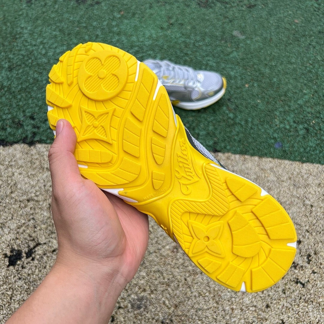 Louis Vuitton LV Runner Tatic Sneaker 1AA69R Silver Yellow
