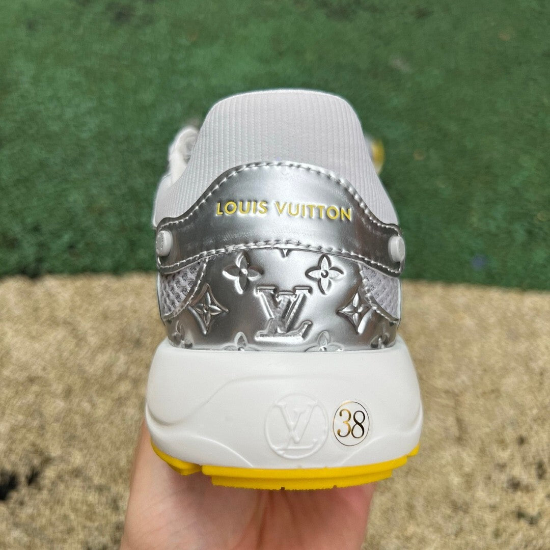 Louis Vuitton LV Runner Tatic Sneaker 1AA69R Silver Yellow