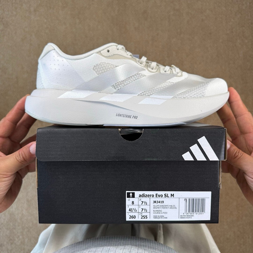 Adidas Adizero Adios Pro 3 Running Shoes Cloud White
