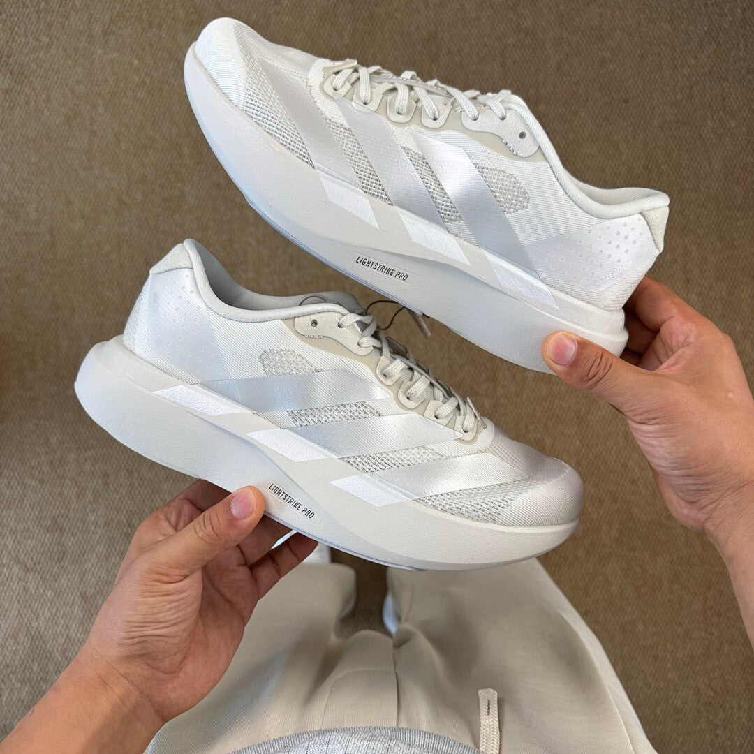 Adidas Adizero Adios Pro 3 Running Shoes Cloud White