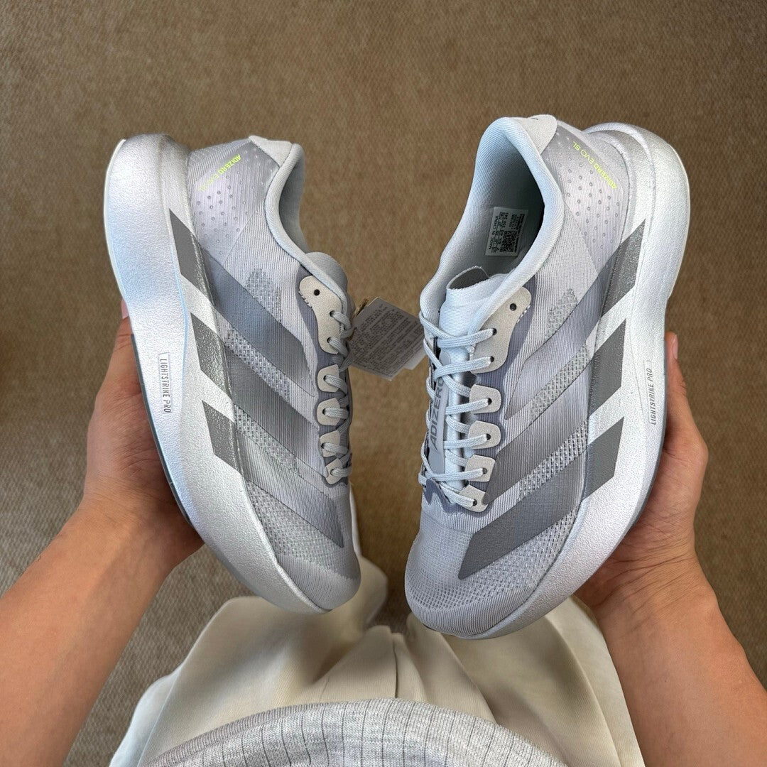 Adidas Adizero Adios Pro 3 Grey Two Grey One Lucid Lemon HQ3693