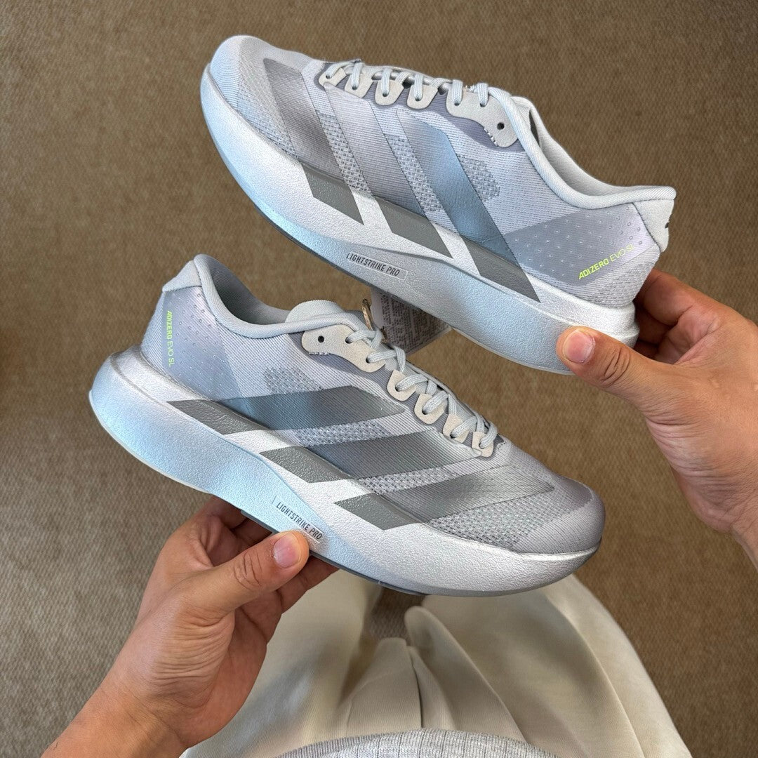 Adidas Adizero Adios Pro 3 Grey Two Grey One Lucid Lemon HQ3693