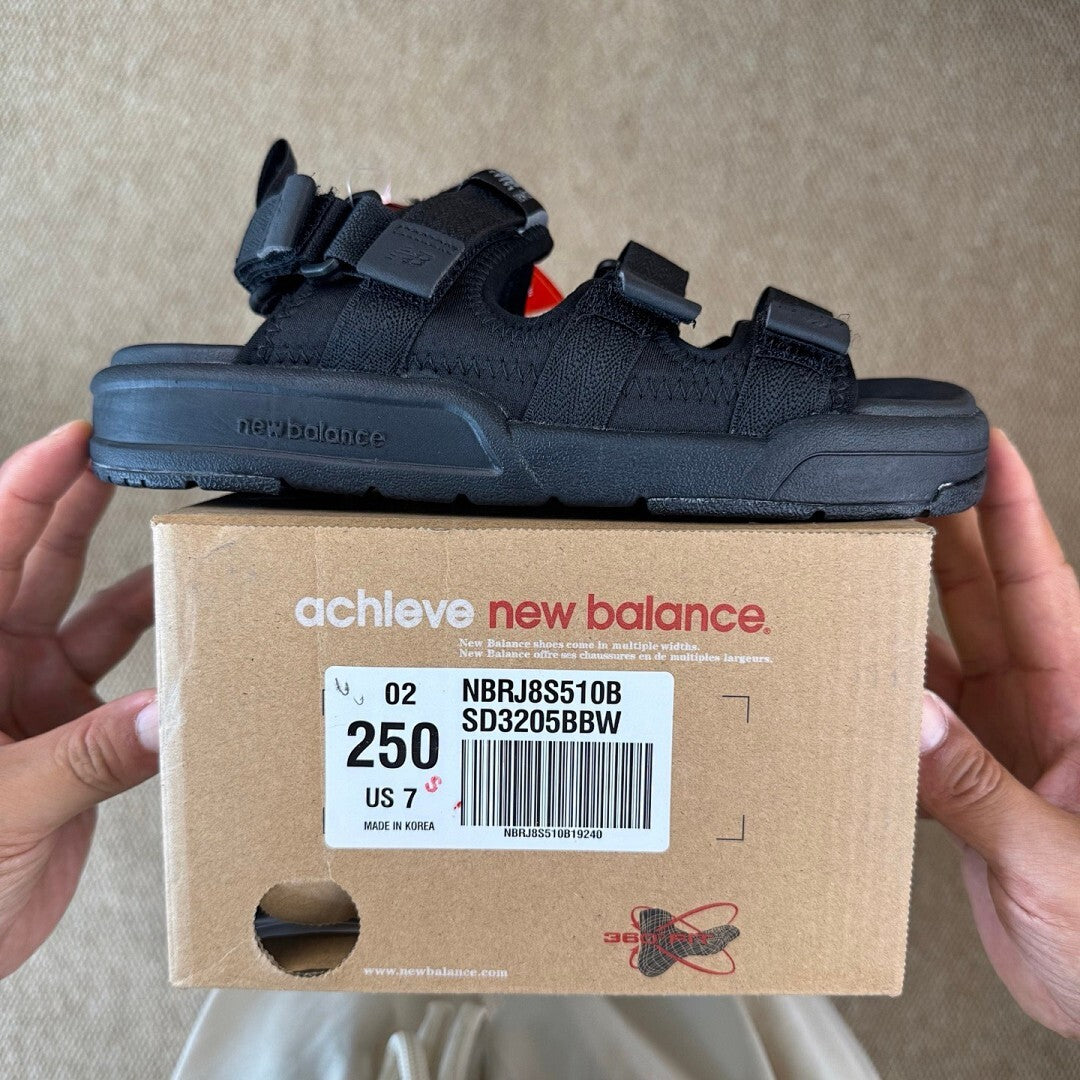 New Balance SD750 Black Sandals SD750BK