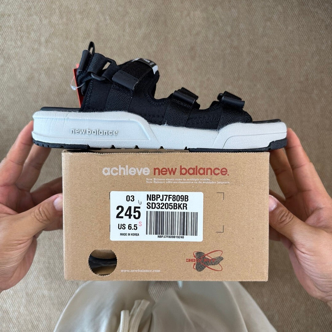 New Balance SDL750 Sport Sandal Black White