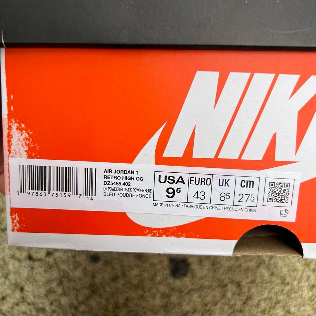 Air Jordan 1 Retro High OG 'University Blue' 555088-134