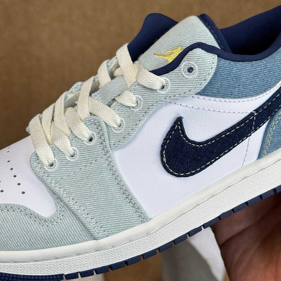 Air Jordan 1 Low Bleached Denim DV1307-100
