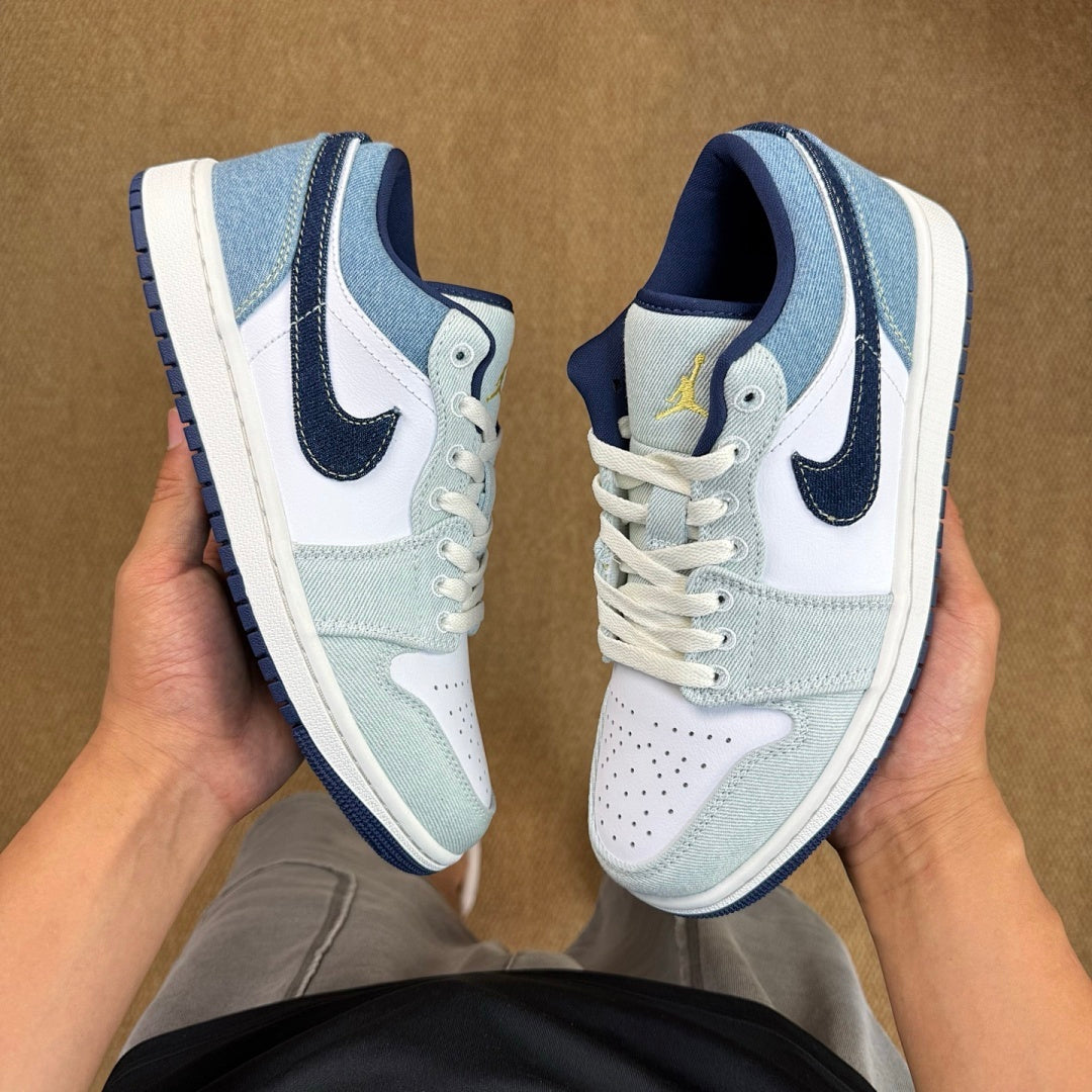 Air Jordan 1 Low Bleached Denim DV1307-100
