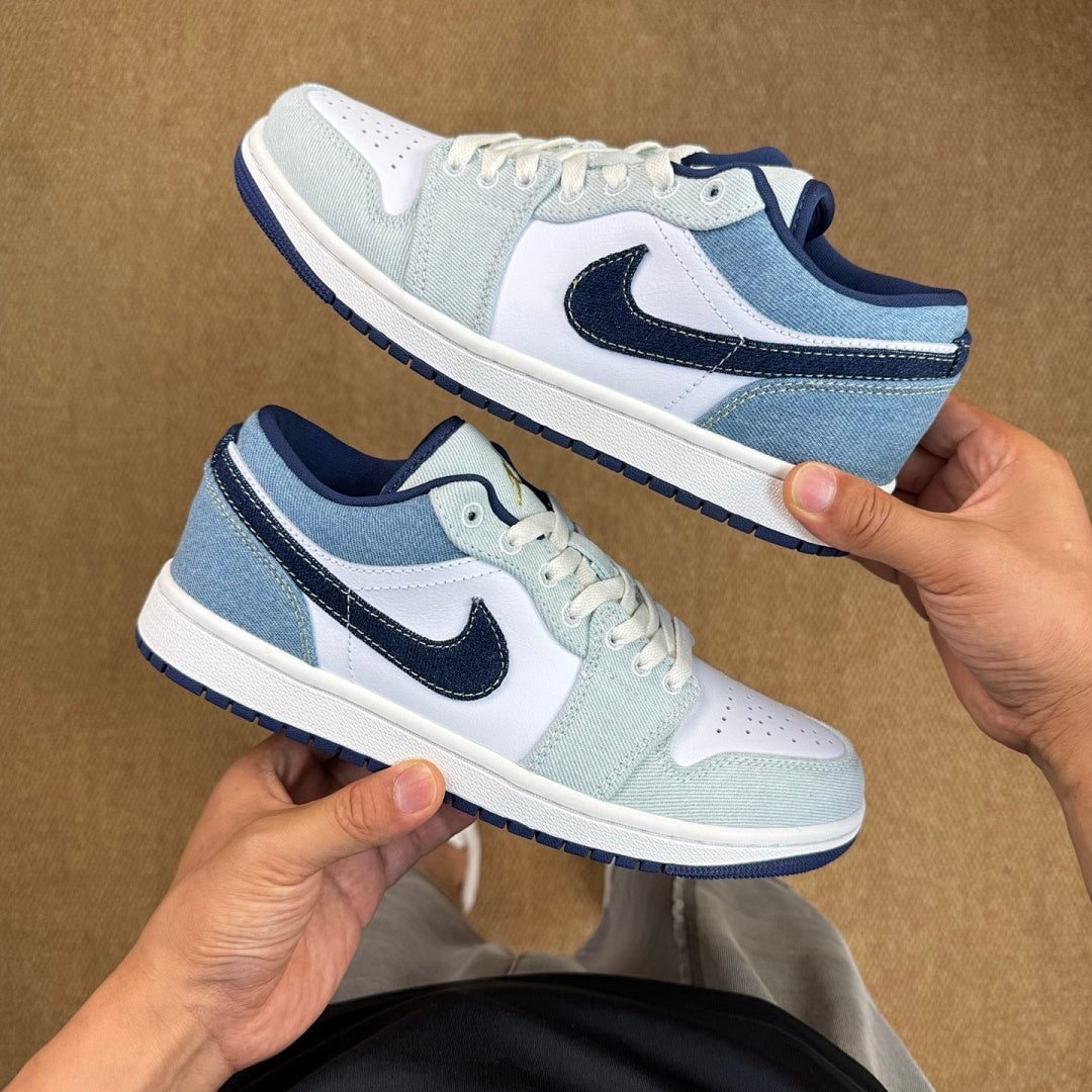 Air Jordan 1 Low Bleached Denim DV1307-100