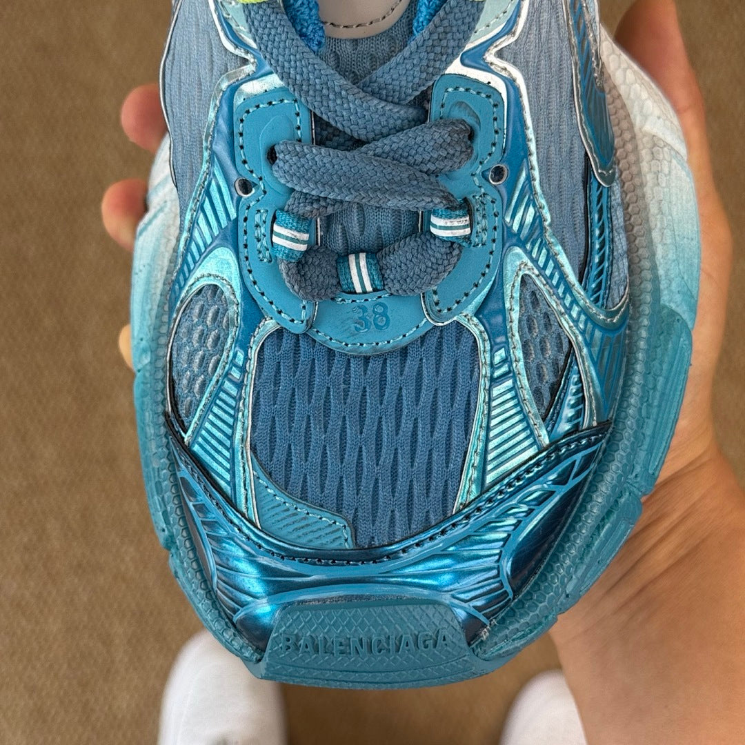 Balenciaga 3XL Trainer Blue / Fluo Yellow