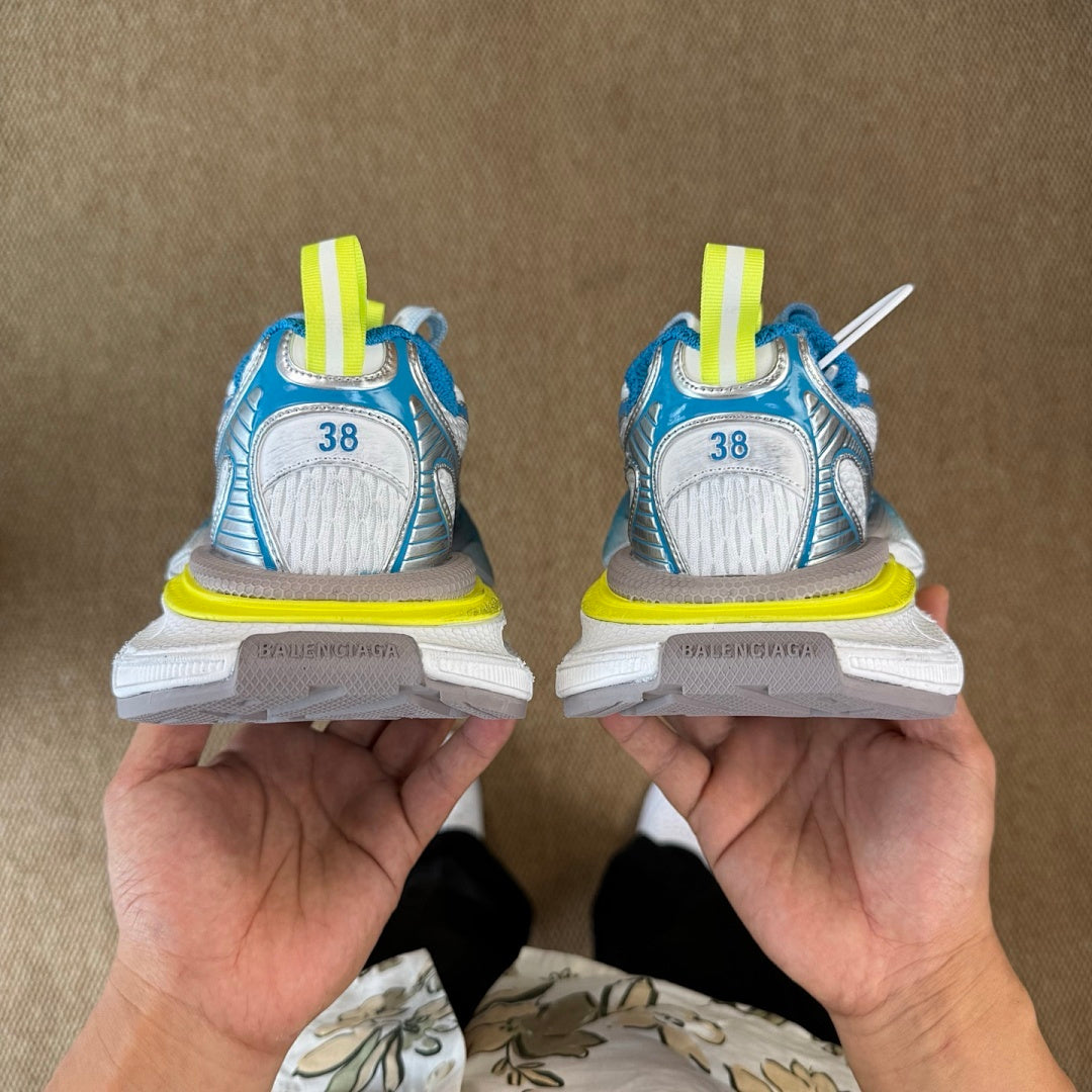 Balenciaga 3XL Trainer Blue / Fluo Yellow