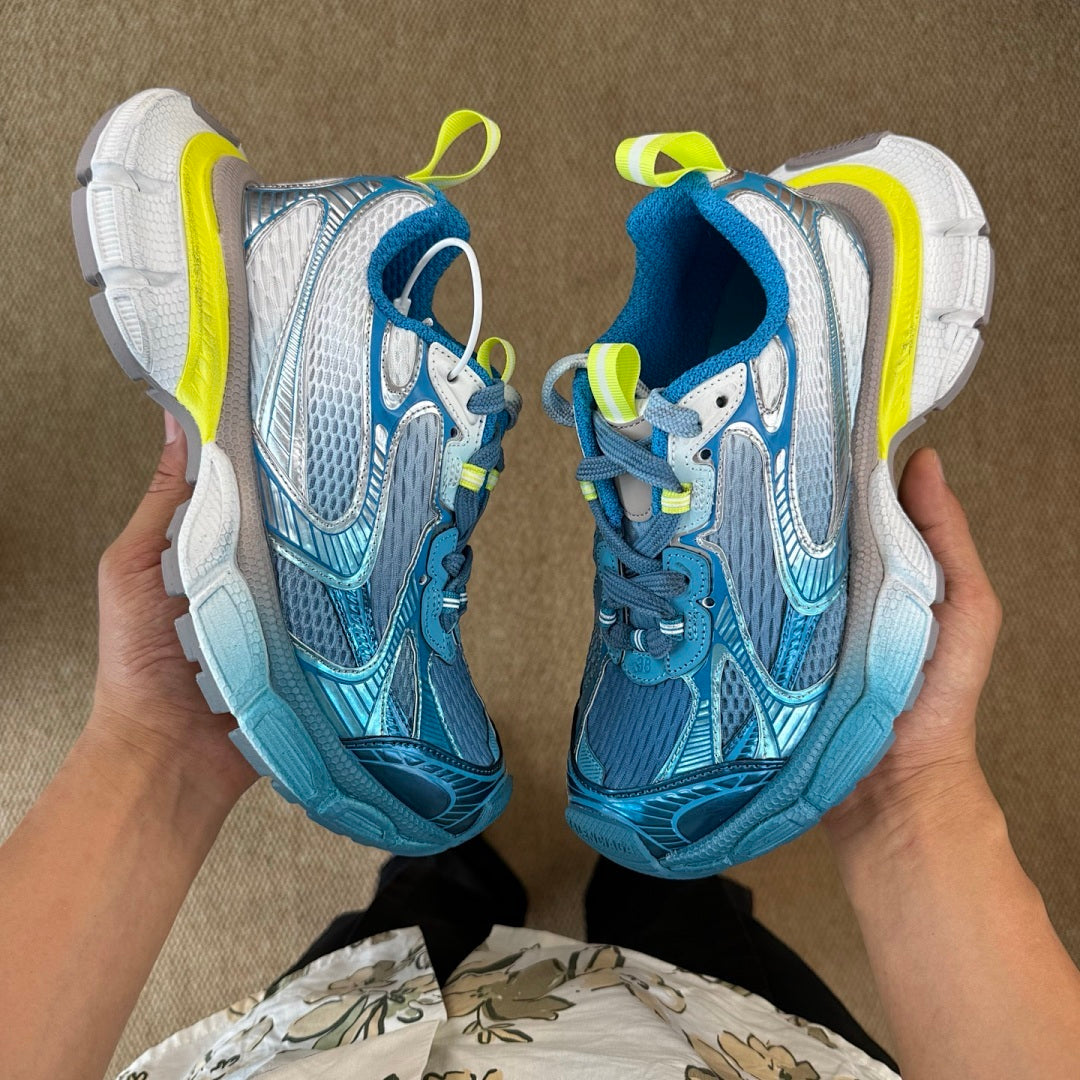 Balenciaga 3XL Trainer Blue / Fluo Yellow