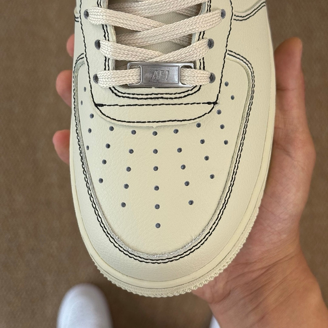 Nike Air Force 1 '07 LV8 Contrast Stitch Sail Black CV1724-100