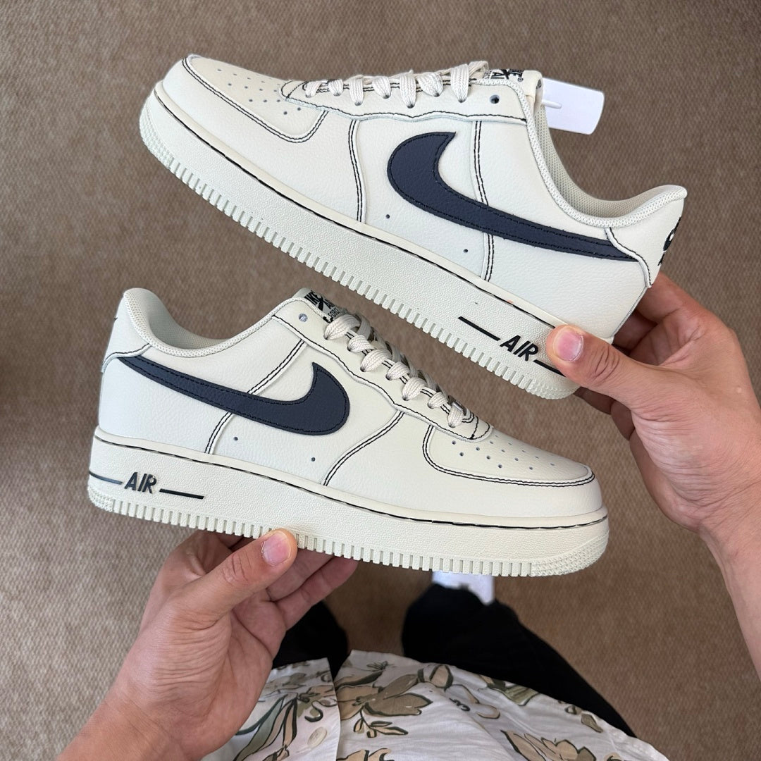 Nike Air Force 1 '07 LV8 Contrast Stitch Sail Black CV1724-100