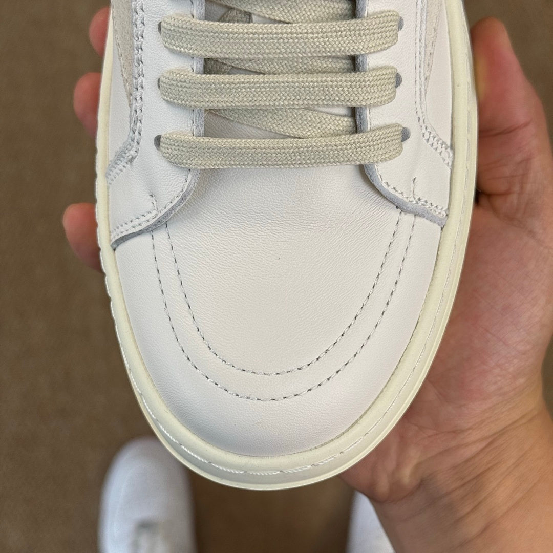 Rick Owens DRKSHDW Abstract Low Sneakers Milk DS02C5819 SQE