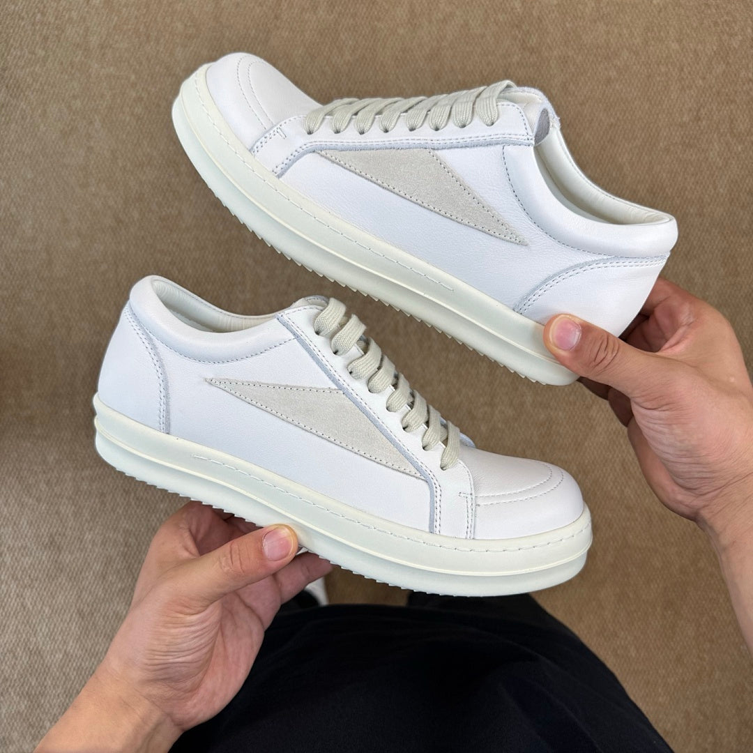 Rick Owens DRKSHDW Abstract Low Sneakers Milk DS02C5819 SQE