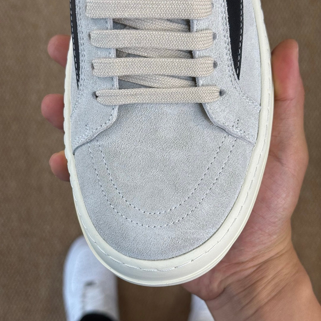 Fear of God ESSENTIALS 101 Lace Up Sneaker Light Grey Black Stripe