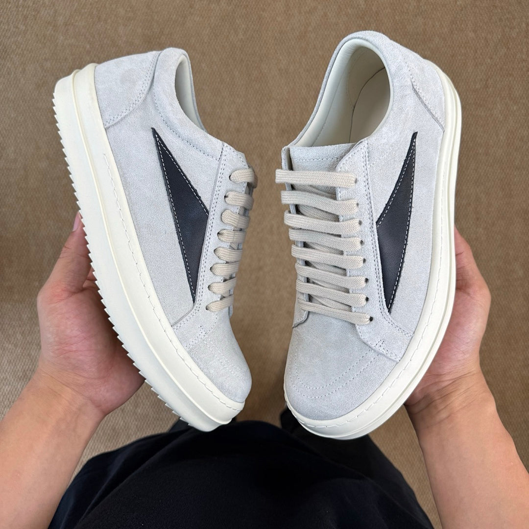 Fear of God ESSENTIALS 101 Lace Up Sneaker Light Grey Black Stripe