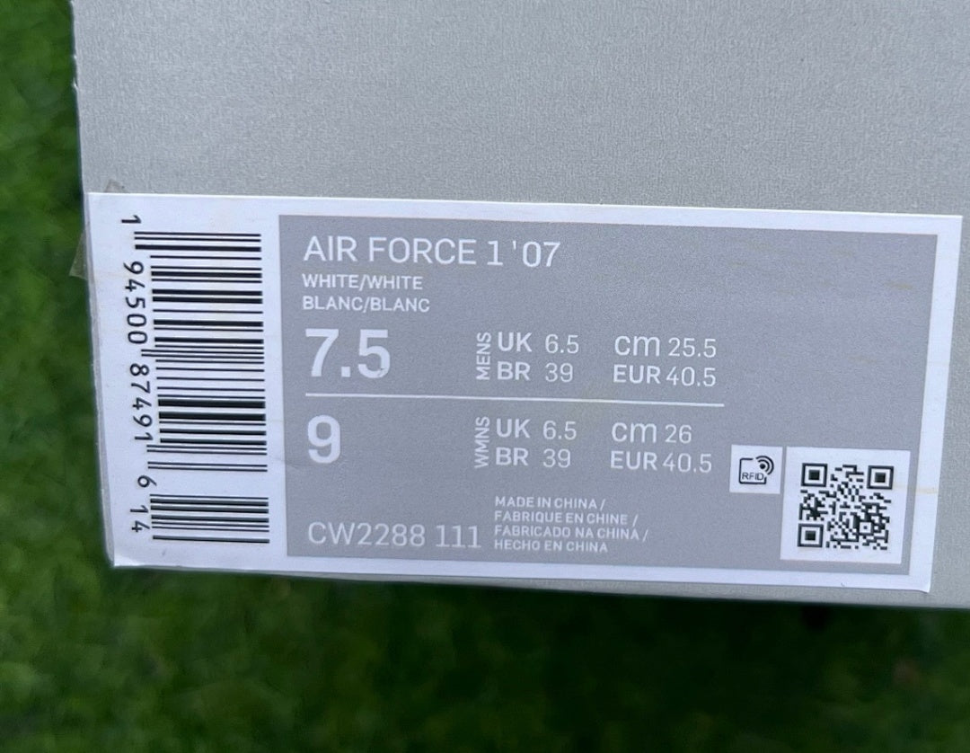Nike Air Force 1 Low '07 White CW2288-111