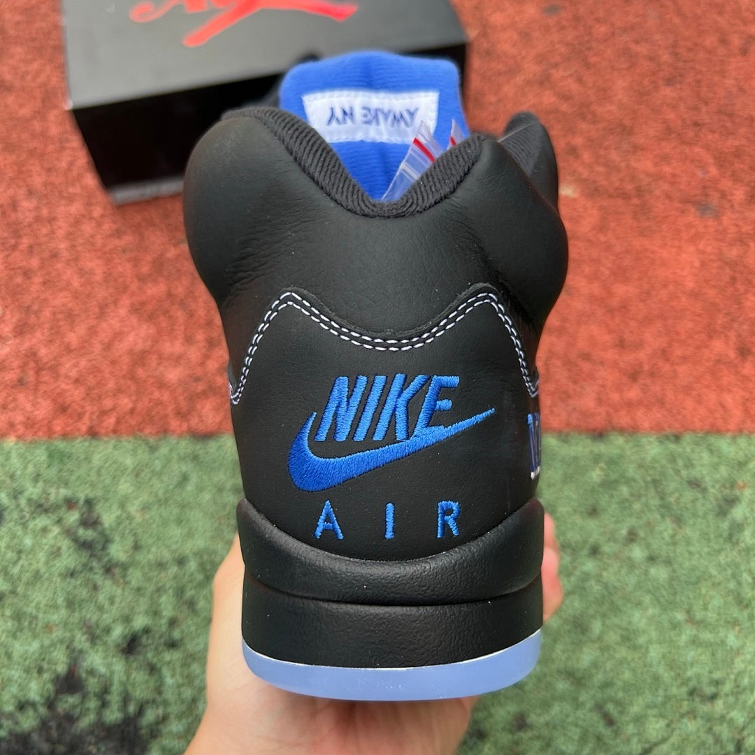 Air Jordan 5 Alpha Sample Black Blue