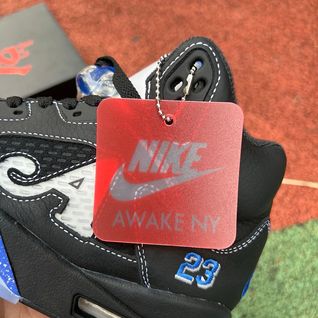 Air Jordan 5 Alpha Sample Black Blue