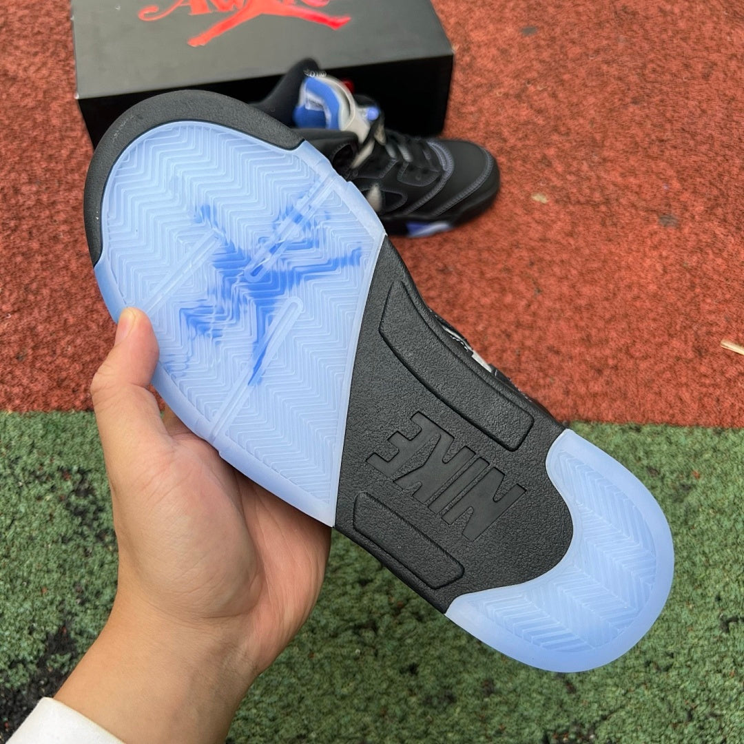 Air Jordan 5 Alpha Sample Black Blue