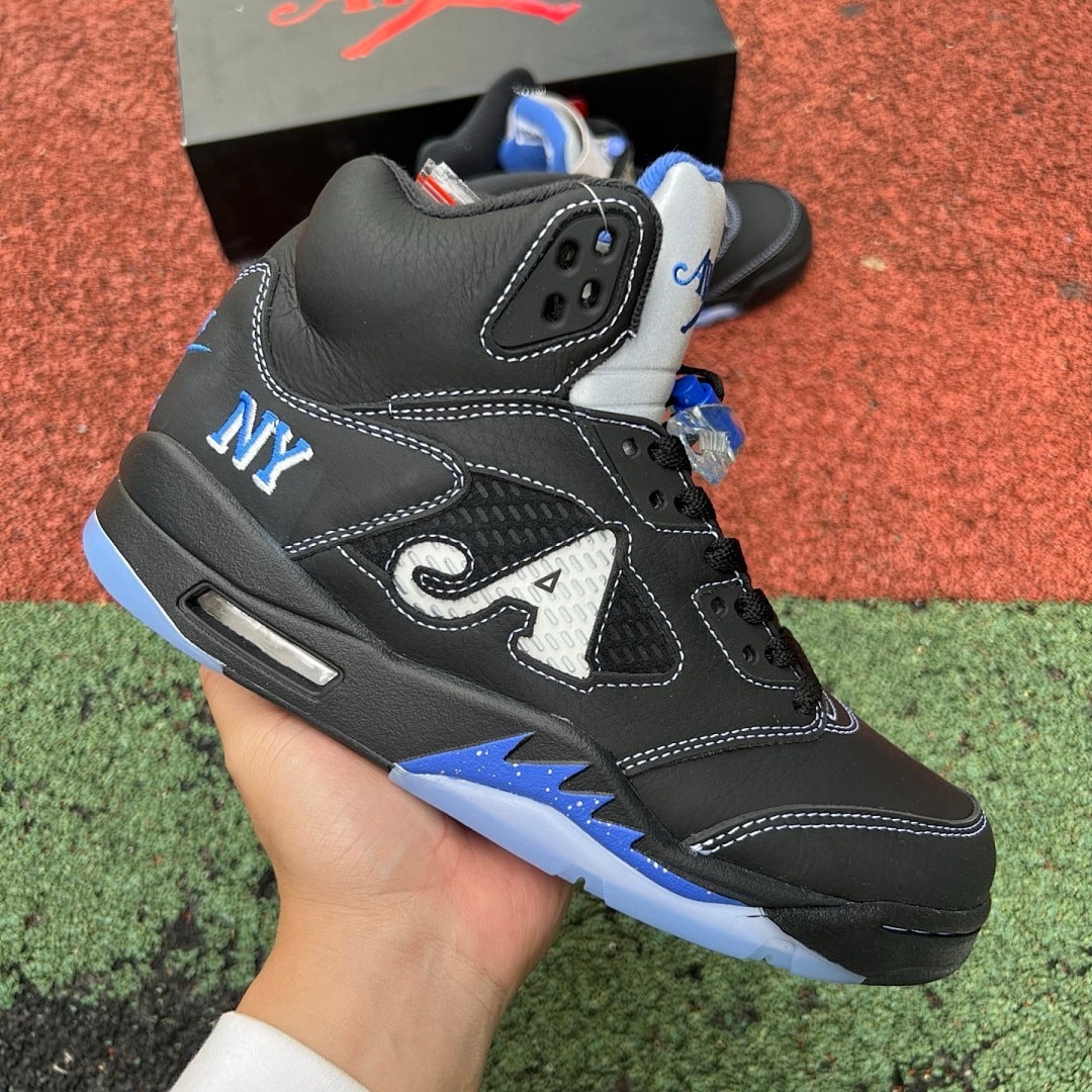 Air Jordan 5 Alpha Sample Black Blue