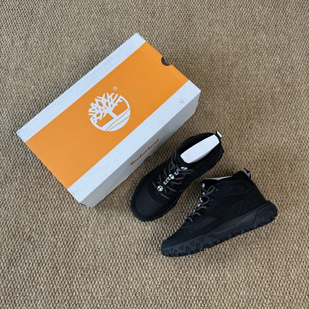 Timberland GreenStride Motion 6 Mid Hiker Boots Black A5VHN
