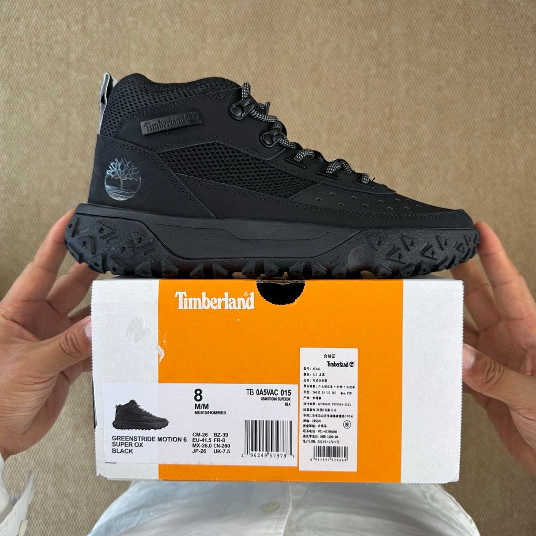 Timberland GreenStride Motion 6 Mid Hiker Boots Black A5VHN