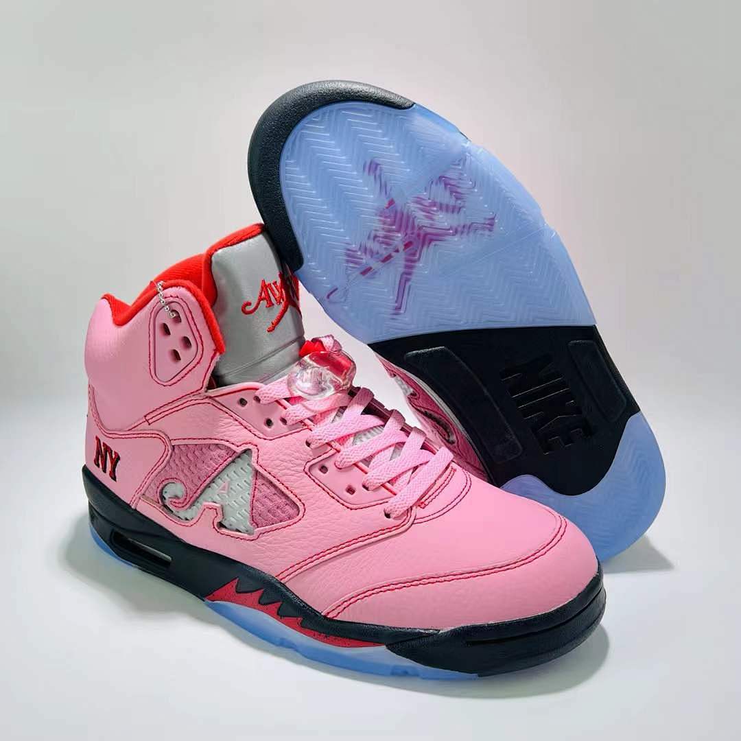 Awake NY x Air Jordan 5 Retro SP Pink Sneakers FN7778-650