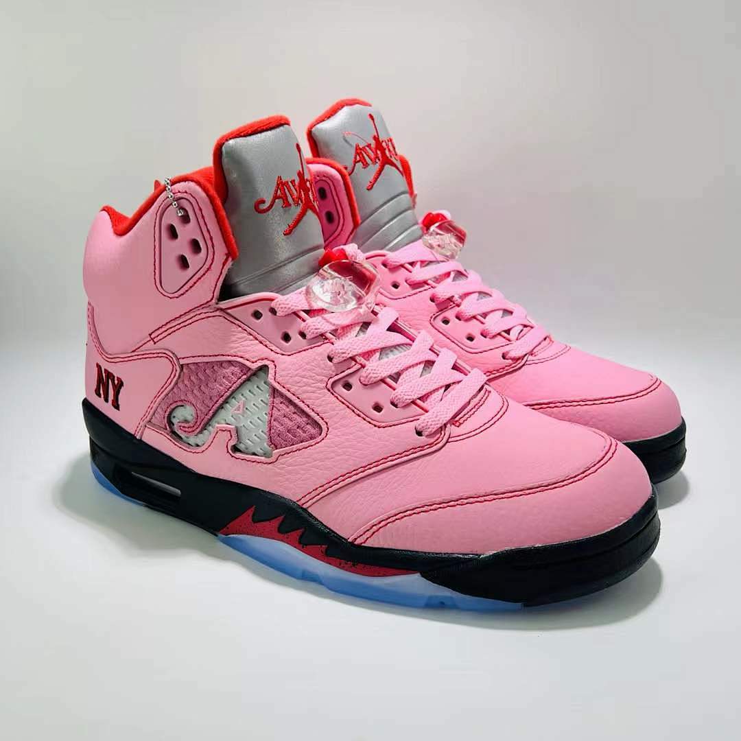 Awake NY x Air Jordan 5 Retro SP Pink Sneakers FN7778-650
