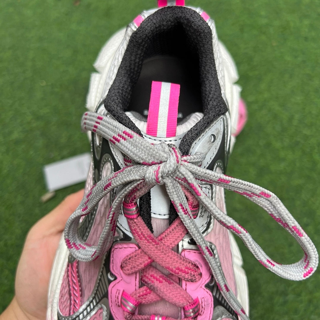 Balenciaga Runner Sneakers Pink Grey