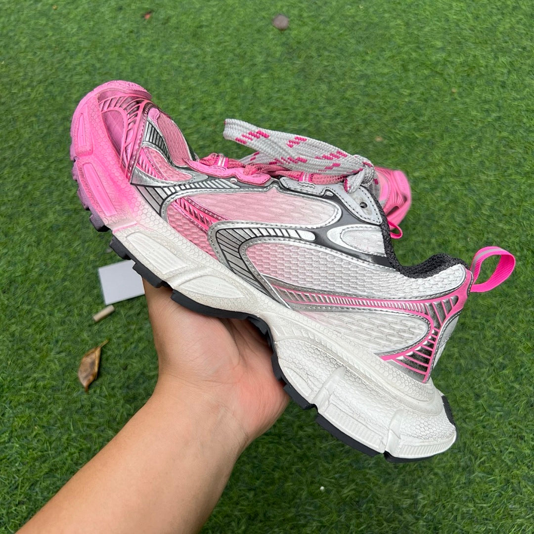 Balenciaga Runner Sneakers Pink Grey