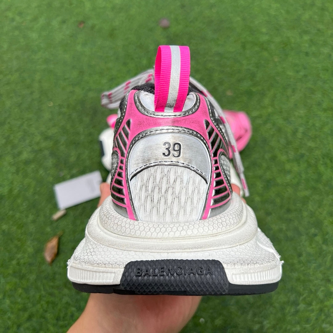 Balenciaga Runner Sneakers Pink Grey