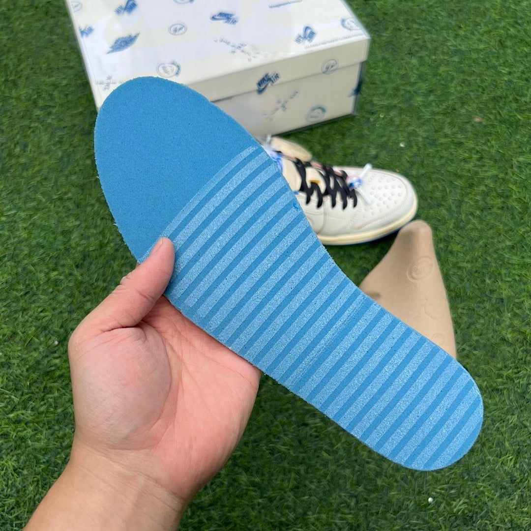 Travis Scott x fragment design x Air Jordan 1 Low OG Military Blue DM7866-140