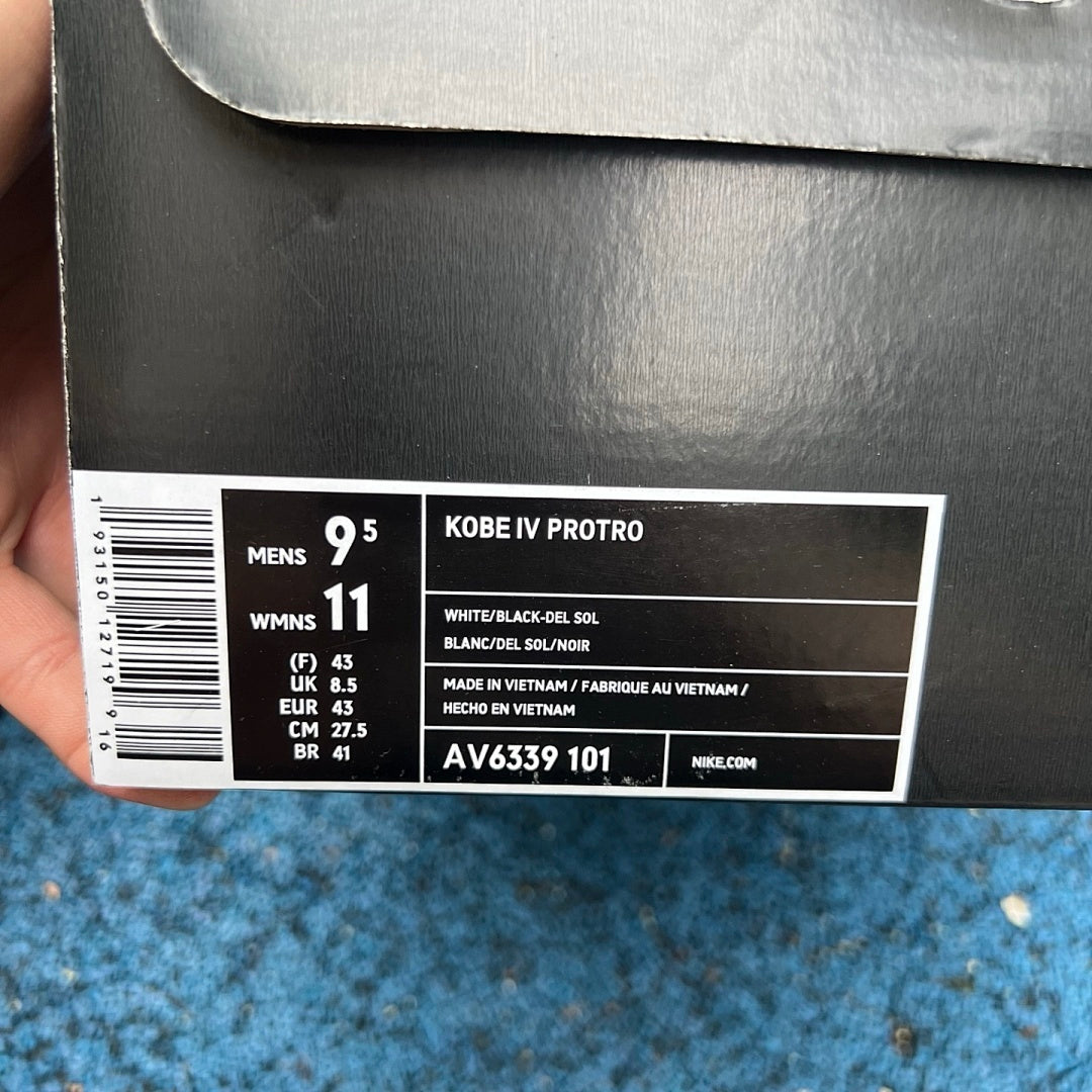 Nike Kobe 4 Protro "Mamba Mentality" HF4891-100